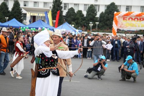 City celebrations in Osh, October 5, 2019. Photo by the press service of Osh City Hall.